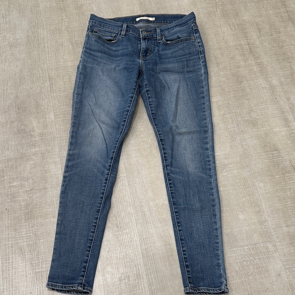 Levi's Women's Skinny Jeans in Denim Blue